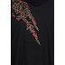 Black embroidery abaya Black embroidery abaya