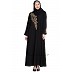 Black embroidery abaya Black embroidery abaya