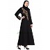 Black embroidery abaya Black embroidery abaya
