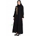 Black embroidery abaya Black embroidery abaya