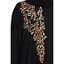 Black embroidery abaya Black embroidery abaya
