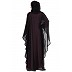 Kaftan Abaya with a attached layer Kaftan Abaya with a attached layer