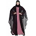 Kaftan Abaya with a attached layer Kaftan Abaya with a attached layer