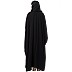 Casual embroidered Kaftan abaya- Black Casual embroidered Kaftan abaya- Black