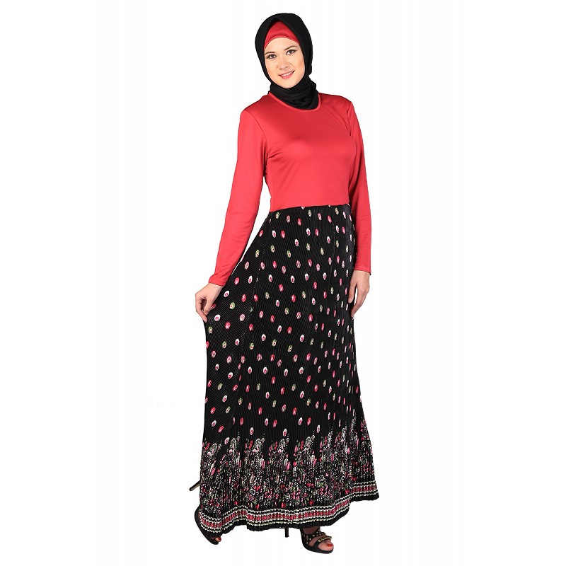 Abaya Buy Stylist Wrinkled Skirt Pink Abaya, burqa, Kaftan