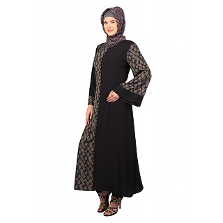 Zohra Flairy Sleeves Abaya