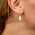 Partywear White Earrings Partywear White Earrings
