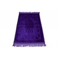 Imported premium Janamaz / prayer mat in Velvet- Purple