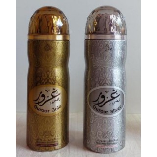 Non alcoholic deodorants - Guroor Gold + Guroor Silver 