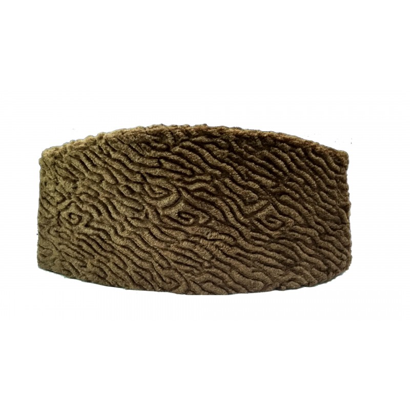 Buy Kashmiri Cap Karakul Online In Inida Brown Color Woolen Made