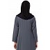 Premium Hijab with blue tape border- Black Color Premium Hijab with blue tape border- Black Color