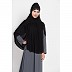 Premium Instant Hijab - Black Color Premium Instant Hijab - Black Color