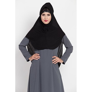 Instant Hijab in Jersey cloth - Black