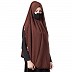 Instant Ready-to-wear Hijab - Brown Instant Ready-to-wear Hijab - Brown