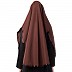 Instant Ready-to-wear Hijab - Brown Instant Ready-to-wear Hijab - Brown