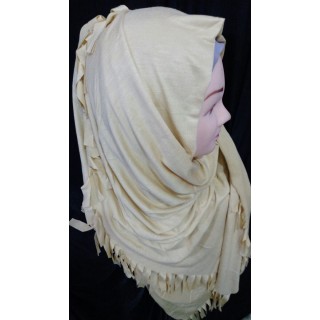 Golden Color Hijab-  Jersey Fabric