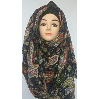 Multi Prints Cotton Hijab