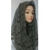 Black Graphical Print Mariam Hijab Black Graphical Print Mariam Hijab