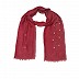 Dew drop stole-Maroon  Dew drop stole-Maroon
