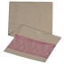 Premium Silk Border Stole-Brown Color Premium Silk Border Stole-Brown Color