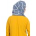 Designer cotton Grid hijab- Blue