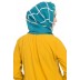 Designer cotton Grid hijab- Green