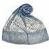 Premium cotton designer diamond and pearl studded hijab- Blue Premium cotton designer diamond and pearl studded hijab- Blue