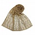 Designer trendy cotton diamond studded stole- Brown Designer trendy cotton diamond studded stole- Brown