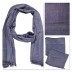 Satin Shaded Stole - Sapphire Blue Satin Shaded Stole - Sapphire Blue