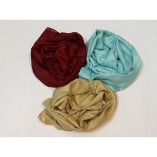 Combo Rayon Stole - Maroon|Brown|Blue