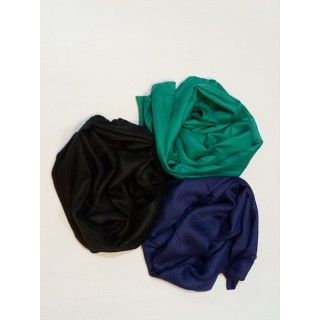 Combo Rayon Stole -  Black| Green|Royal Blue