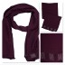 Cotton Plain Stole - Purple Cotton Plain Stole - Purple