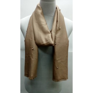 Cotton Plain Stole - Green