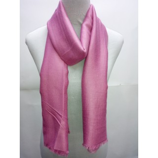 Cotton Plain Glitter Stole - Pink