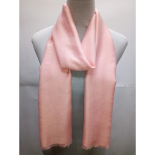 Cotton Plain Glitter Stole - Light Pink