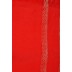 Zari Border Stole -Red  