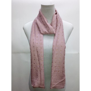 Cotton Diamond Stole- Pink