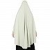 stretchable Jersey smoking at sleeve prayer khimar Hijab - Sage Green