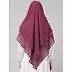 Instant Ready-to-wear Hijab- Plum Instant Ready-to-wear Hijab- Plum