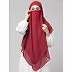 Instant Ready-to-wear Hijab- Maroon Instant Ready-to-wear Hijab- Maroon