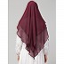 Instant Ready-to-wear Hijab- Wine Instant Ready-to-wear Hijab- Wine
