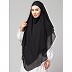 Instant Ready-to-wear Hijab- Black Instant Ready-to-wear Hijab- Black