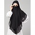 Instant Ready-to-wear Hijab- Black Instant Ready-to-wear Hijab- Black