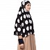 Prayer Hijab | Long Hijab | Khimer- Black-White Prayer Hijab | Long Hijab | Khimer- Black-White