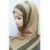 Scarf- Golden Color with Printed Border Scarf- Golden Color with Printed Border