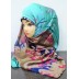 Multi color scarf from Premium Collection Multi color scarf from Premium Collection