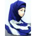 Premium Collection Scarf-  Blue Strip Printed  Premium Collection Scarf-  Blue Strip Printed