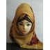 Scarf- Flower Printed on Brown background Scarf- Flower Printed on Brown background