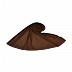 Plain chiffon hijab- brown