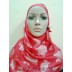 Hijab- Designer viscous red Hijab- Designer viscous red